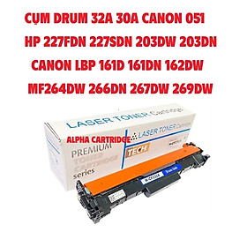 Cụm Drum 32A/30A/051 Có Chip HP M227fdw-M203dw-M118w-M148- dành cho Canon 161dn 162dw MF269dw- MF266dn-276dw Hàng chính hãng Alpha Cartridge