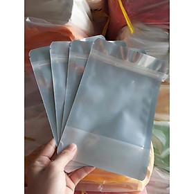 Mua Túi zip bạc đáy đứng  mặt trong mặt bạc giá tốt
