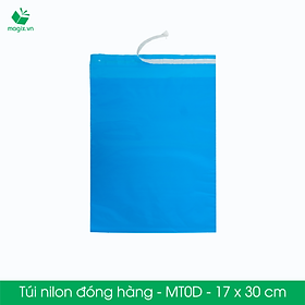 MT0D - 17x30 cm - Túi nilon TIẾT KIỆM gói hàng - 100 túi niêm phong đóng hàng