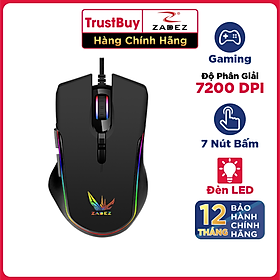 Mua Chuột Gaming ZADEZ G156M 7200DPI  4 Mức DPI  7 Phím Chức Năng  Đèn LED RGB - Hàng Chính Hãng