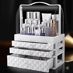 Mua Tủ đựng mỹ phẩm có nắp kèm ngăn kéo thiết kế hình kim cương