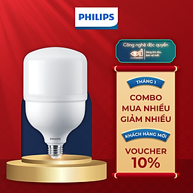 Mua Bóng đèn Philips trụ TForce siêu sáng (25W 35W 45W) - Ánh sáng trắng 6500K (01 bóng)