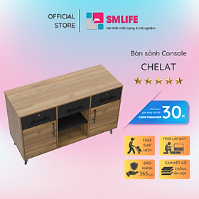 Mua Bàn sảnh ra vào gỗ hiện đại SMLIFE Chelat