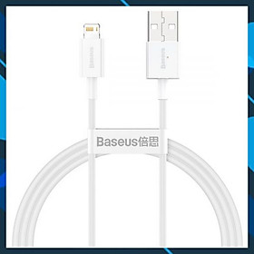 Cáp sạc cho iPhone/ iPad Baseus Superior Series Fast Charging Data Cable USB to iP (2.4A, 480Mbps, Fast charge, ABS/ TPE Cable)