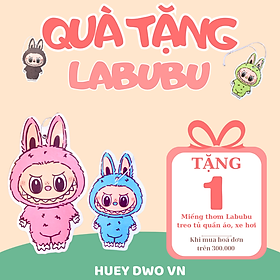 - Miếng thơm Labubu, treo tủ quần áo, treo xe hơi, nhà tắm