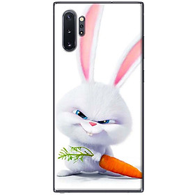 Ốp lưng dành cho Samsung Galaxy Note 10 Plus mẫu Thỏ carot