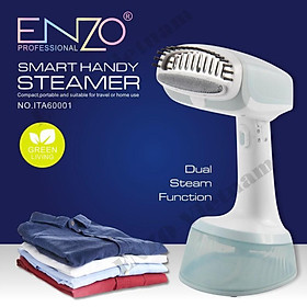 Máy là cầm tay ENZO, Bàn ủi hơi nước, máy hấp quần áo không dây chuyên nghiệp (Portable garment steamer for clothes)