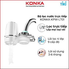 Mua Bộ lọc nước tại vòi KONKA KPW - LT01 lọc sạch nước an toàn không mùi clo
