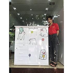 Mua Tủ Nhựa Đài Loan cho bé trai bé gái tủ đựng quần áo trẻ em nhiều hình ngộ nghĩnh