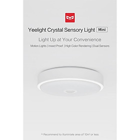 Đèn Led Ốp Trần Cảm Biến Chuyển Động Mini Xiaomi Yeelight 250mm - Bản Quốc Tế Nhập Khẩu