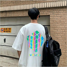 Siêu ngầu với 7 màu đen trắng cùng form rộng dáng thụng cực thoải mái - Áo Phản Quang ,Áo Thun Nam Phản Quang In hình , áo chất, đi đêm, đi phượt bao ngầu, nhìn đã mắt