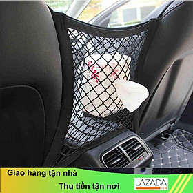 Túi lưới đựng vật dụng giữa 2 ghế xe hơi Sunha loại túi chuyên dụng cho xe hơi SIGATO SGT 139
