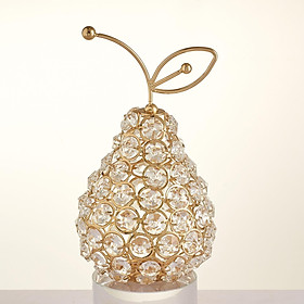 Home Decoration Studded Crystal Wedding Favour Christmas Holiday Gift Apple