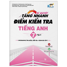 Download sách Bí Quyết Tăng Nhanh Điểm Kiểm Tra Tiếng Anh 7 - Tập 2