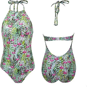 Đồ Bơi Bikini Cao Cấp Hoa Văn Xanh SAXW0001GD