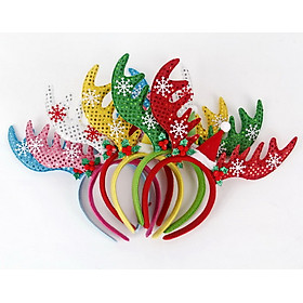 Bờm cài tóc - Băng đô cài tóc Noel Giáng Sinh Merry Christmas