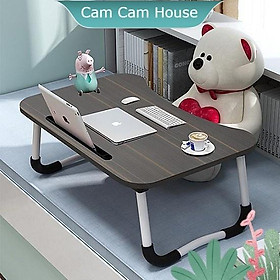 Mua Bàn học gấp gọn có khe cắm có ảnh thật hàng xịn