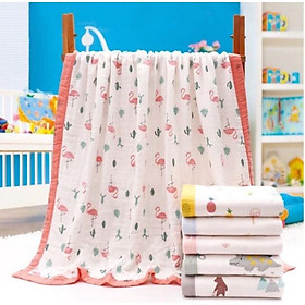Mua Chăn xô 4 lớp bo viền Ms 2021 ( mẫu mới nhất)