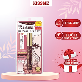 Mascara Kissme Heroine Make Nâng Cong Và  Dài Mi Tối Đa - Siêu Bền Trong 24h ( Màu Nâu Gạch ) Super Wp #51