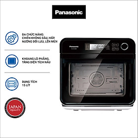Lò Chiên Nướng Hấp Không Dầu Panasonic NU-SC100WYUE 15 Lít - 16 thực đơn nấu tự động - Kết hợp hấp, nướng và chiên không dầu - Bảo Hành 12 Tháng - Hàng Chính Hãng