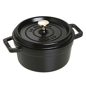 NỒI GANG TRÒN STAUB ĐEN 24CM