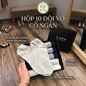 Combo 10 Đôi Tất Nam Chống Hôi Chân Thời Trang