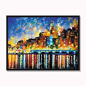 Tranh cao cấp Bên kia hoàng hôn Model: AZ1-0244