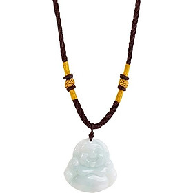 Dây Chuyền Phật Di Lặc Đá Cẩm Thạch Jadeite