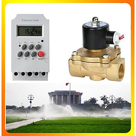 Mua Công Tắc Hẹn Giờ Và Van Điện Từ Cho Hệ Thống Tưới Cây Tự Động