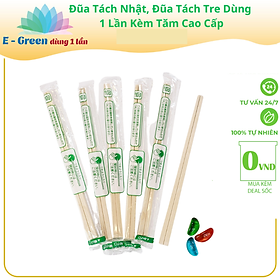 Mua  HCM  Đũa Tách Nhật  Đũa Tách Tre Có Bao Bọc  Kèm Tăm  Không Chất Tẩy Trắng Dùng 1 Lần An Toàn Cho Sức Khoẻ