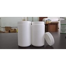 Mua Hủ Nhựa 400g Nắp Vặn Thân Trắng Đục HV20-1 - Đựng Bột Nậu Nành - Bột Nghệ - Bột bắp