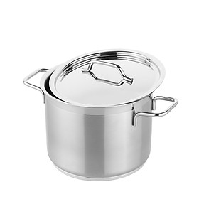 Mua Nồi Inox 304 Đáy 3 Lớp Cao Cấp Hiệu Berndorf Sandrik - High Casserole With Lid