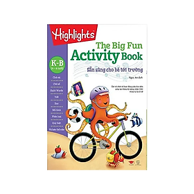 Sách Big Fun activity book Kb – sẵn sàng cho bé tới trường ( 4 -6 tuổi )