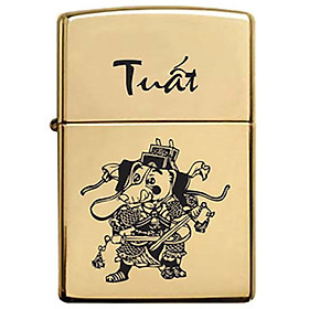 Bật lửa zippo 254b khắc hình độc đáo