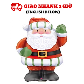 Bong bóng hình ông già Noel bbne13