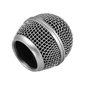 Microphone Grille Mic Replacement Ball Head Compatible with Shure
