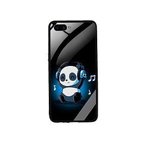 Ốp Lưng Kính Cường Lực cho điện thoại Realme C1 - 0334 PANDA05