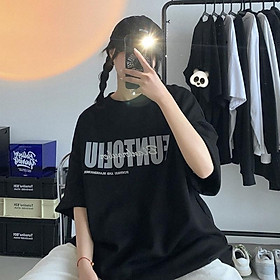 Áo thun tay lỡ form rộng in chữ FUNTOLIU - phông ulzzang oversize unisex nam nữ