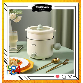 Mua Nồi Lẩu 1 Người  Nồi Hấp Mini Đa Năng 2 Nấc Nhiệt Kèm Giá Hấp Có Tay Cầm Tiện Dụng Dung Tích 1.8L