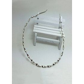 Bờm cài tóc nam nữ bằng sắt siêu bên vặn xoắn chọn mầu BN67