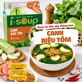 Isoup Viên Canh Riêu Tôm Ăn Liền Sấy Thăng Hoa 42G