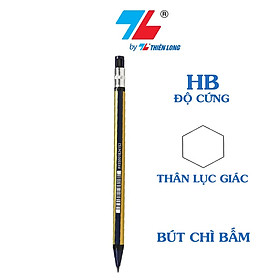 Hộp 10 cây bút chì bấm độ cứng hb thiên long pc-023