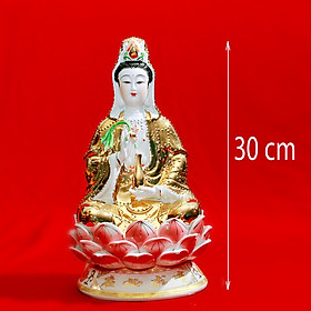 Mua TƯỢNG PHẬT QUAN ÂM   ÁO KIM SA VÀNG  