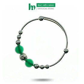 Lắc Tay Lắc Chân Trẻ Em Bạc Hiểu Minh LTE032G