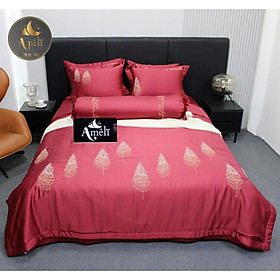 Mua Bộ Ga Phủ 7món Tencel Mền Đẹp Ameli mẫu mới