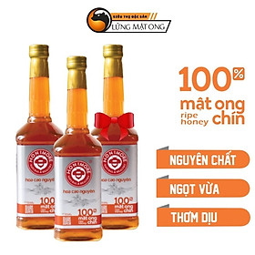 Honimore Mật ong rừng Nguyên chất Hoa Cao Nguyên 630g - MUA 2 TẶNG 1 CHAI CÙNG SIZE