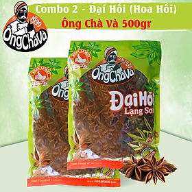 Combo 2 Túi Hoa Đại Hồi Ông Chà Và 500g (Star Anise)