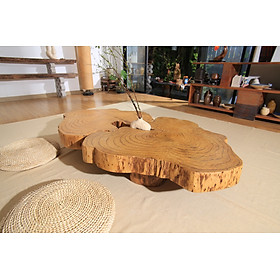 Mua Bàn trà gỗ tự nhiên trang trí phòng thờ - phòng thiền