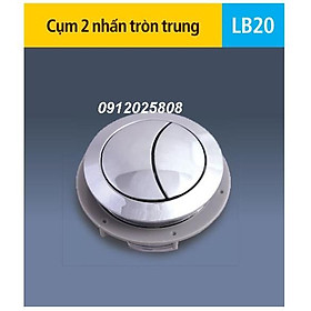 Mua LB20 - cụm 2 nhấn tròn trung két nước bồn cầu