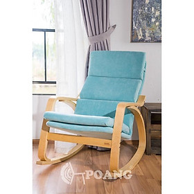 Mua Ghế thư giãn | POANG | plywood óc chó/bạch dương | vải cotton | xanh | R67xS139xC86 cm
